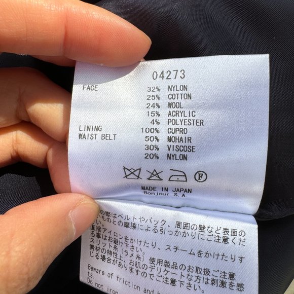 Leur logette tweed green and multicolor Malhia Kent irregular mini skirt US 0 xs - Picture 8 of 10